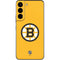 NHL Boston Bruins Solid Background Galaxy S22 Skin